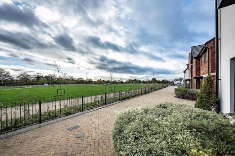 Front View over green space