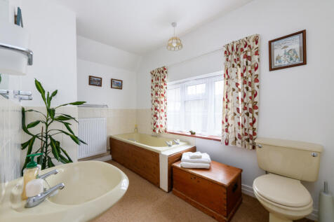 Family bathroom with separate shower